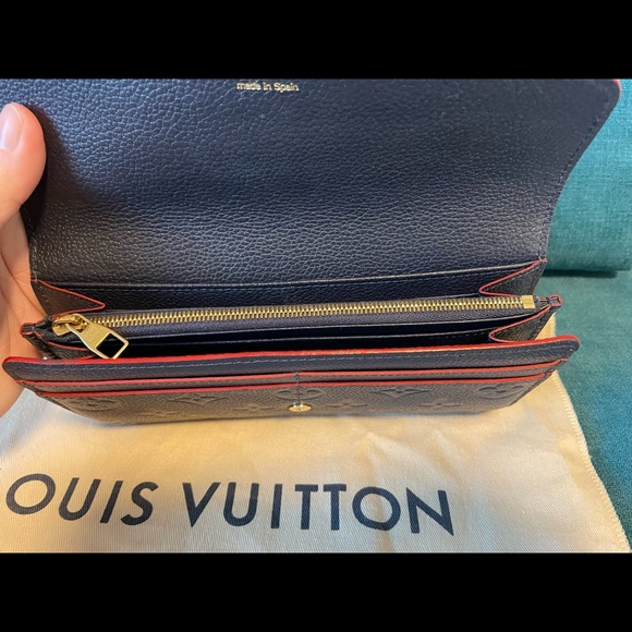 BLUE MONOGRAM EMPREINTE SARAH - Picture 13 of 14